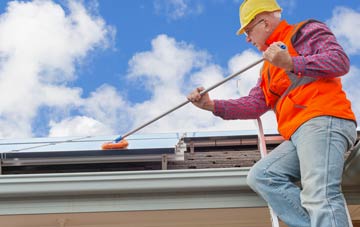 Conder Green soft wash roof cleaning